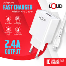 WC700 Micro Cable Charger | Vintage Adaptive Fast Charger