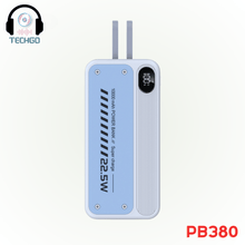 PD Power Bank 10000mAh With 22.5W Superfast Charging Power Bank Techgo 