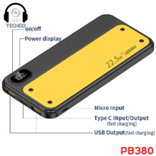 PD Power Bank 10000mAh With 22.5W Superfast Charging Power Bank Techgo 